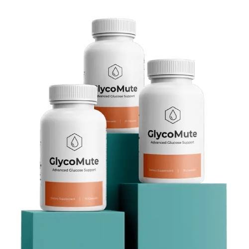 Introduction to GlycoMute supplement showing natural blood sugar support formula